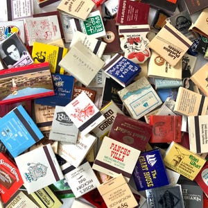 Matchbook Advertising Collection Mystery Lot of 30 - Random Selection from 2000+ VanceHoustonOrigami.com