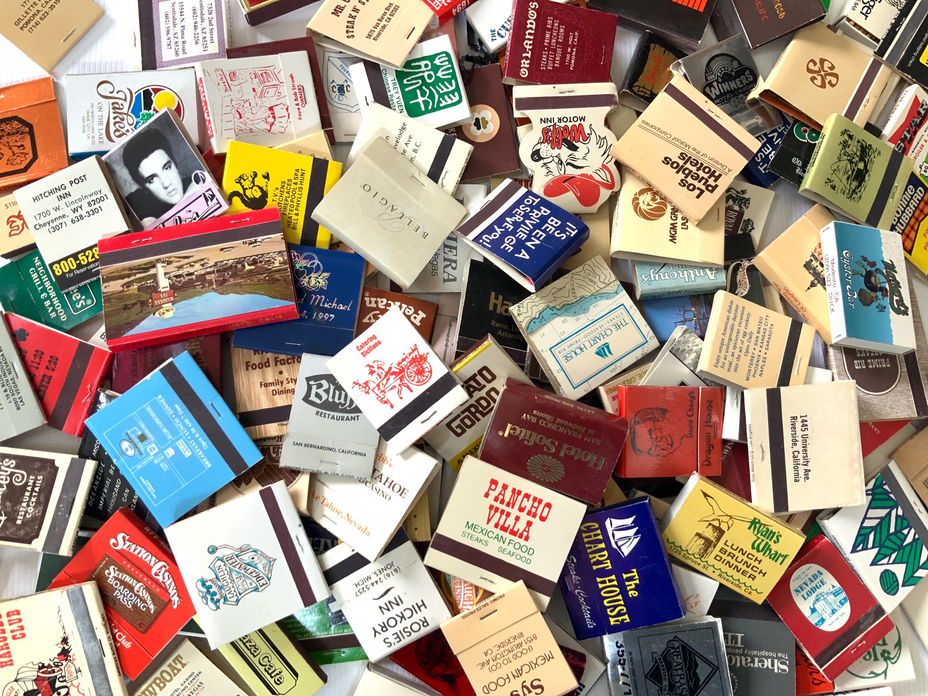 Vintage random matchbooks - Etsy 日本