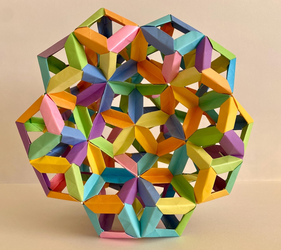 Origami Inversion Polyhedral Sphere Paper Engineering Sculpture ...