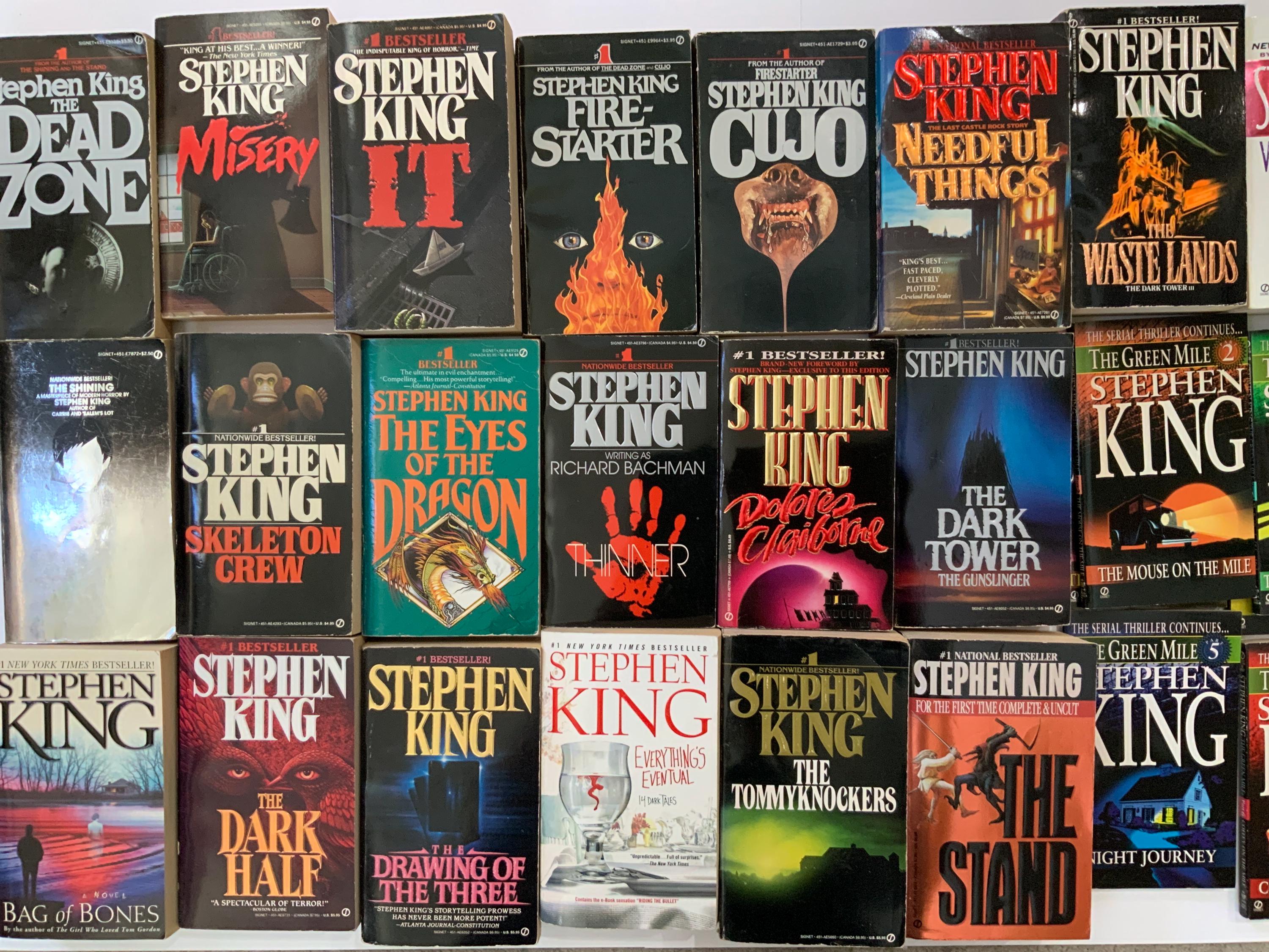 Stephen King Books - Etsy