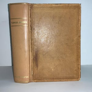 Flavius Josephus Complete The Celebrated Jewish History  - antique full leather bound hc book 1st Edition William Whiston Hades Jerusalem