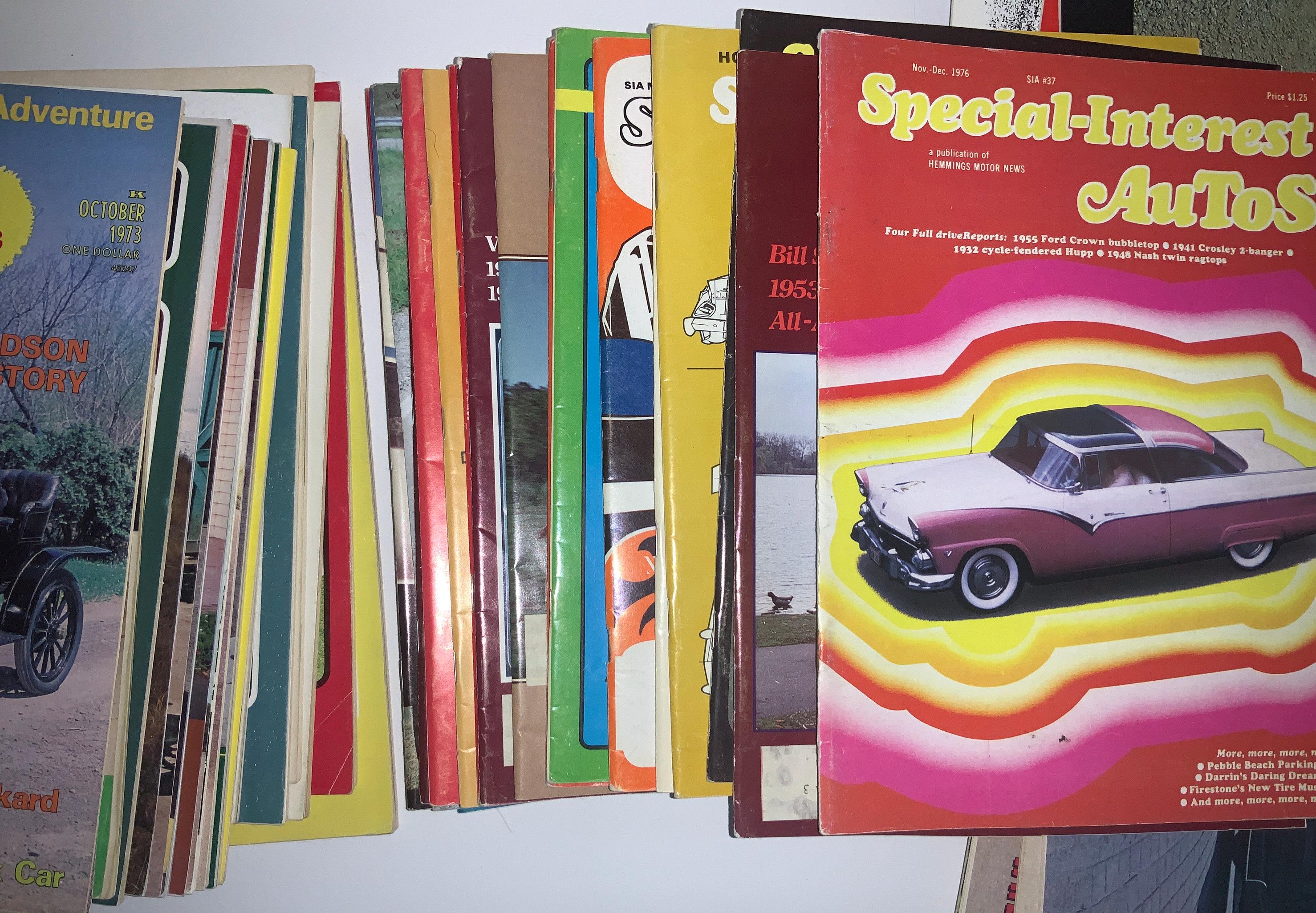 X57 1960s-70s Car Magazine Collection: 57 Autos, Classics Vintage