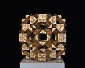 Folded Paper Masterworks Vance Houston Origami pdf art screensaver photographs printable images Artist fractal gems crystal SUPPORT THE ARTS
