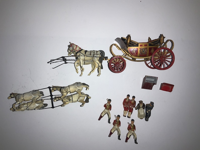 Lot De 17 Figurines Animaux Vintage Britains England - Ours, Cerf, Tortue, Sanglier