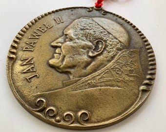 聖ヨハネ・パウロ2世列聖記念18金イエローゴールドメダル - バチカン