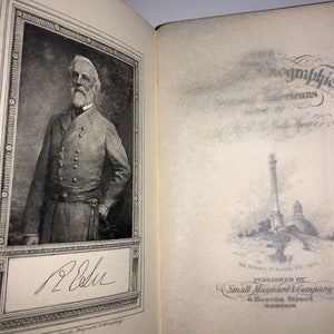 1st Edition Robert E Lee Biography by William P Trent De Wolfe Howe 1800s Civil War History Book Union Confederacy General Army History
