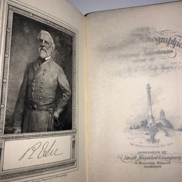 Robert E Lee Biography by William P Trent De Wolfe Howe 1800s Civil War History Book Union Confederacy General Army American History