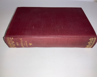 James Fenimore Cooper The Two Admirals antiek nautisch fictie hardcover boek uitgegeven door A.L. Burt Sailors Ships Antique 1800s Books