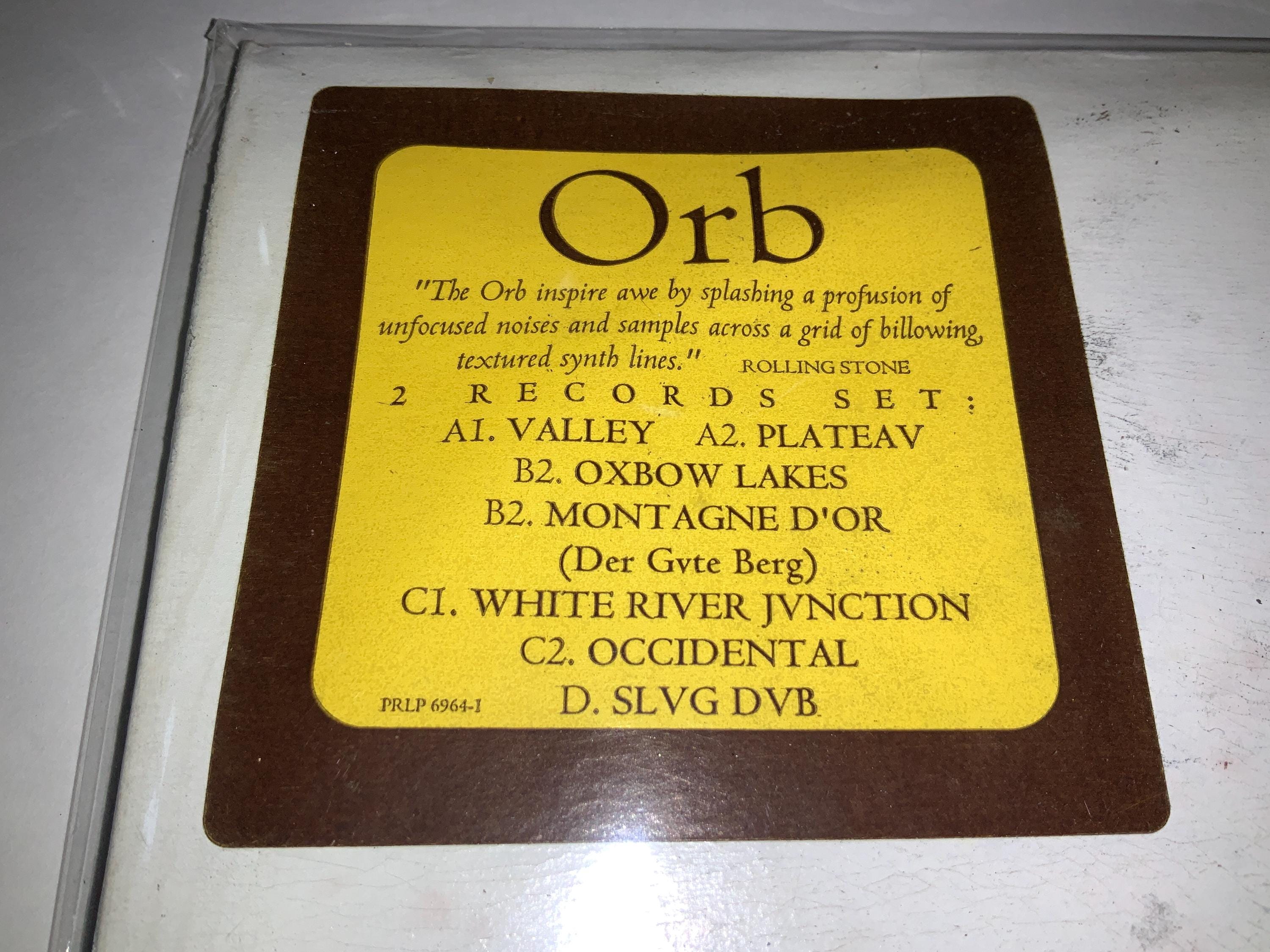 The Orb - Orbus Terrarum (2xlp, Album, Promo Promotional Copy