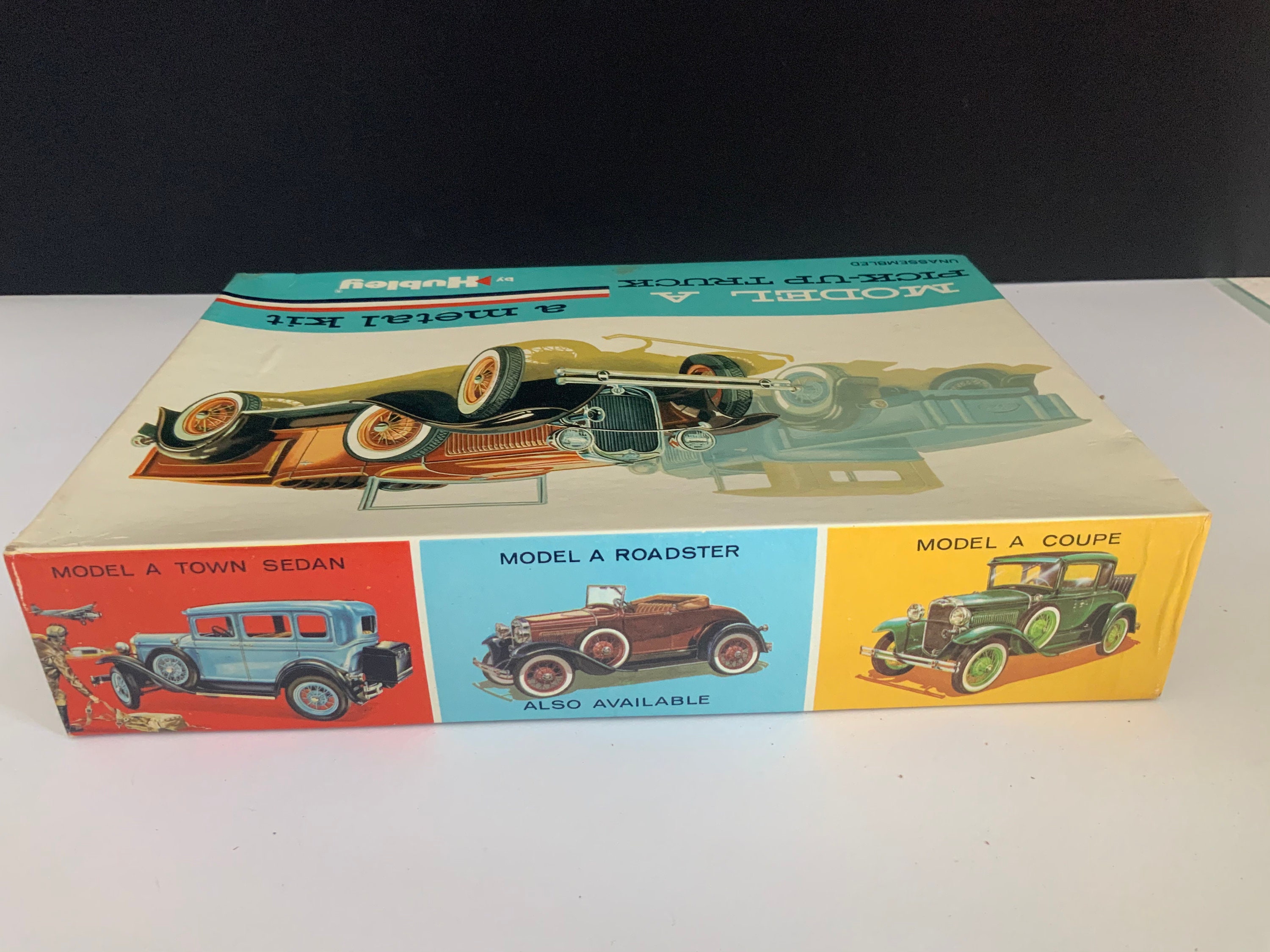 Outstanding Hubley Metal Car Kit Pristine White Mint Unmade Etsy