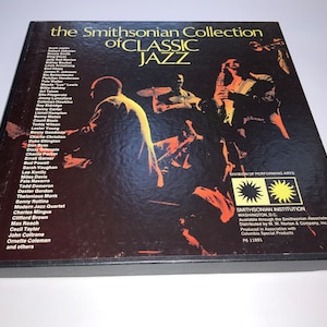 EX+ 6LP 1973 Deluxe Box Set Smithsonian Collection of Classic Jazz Like New nie abgespielt mit Bucheinlage Louis Armstark Coltrane Basie