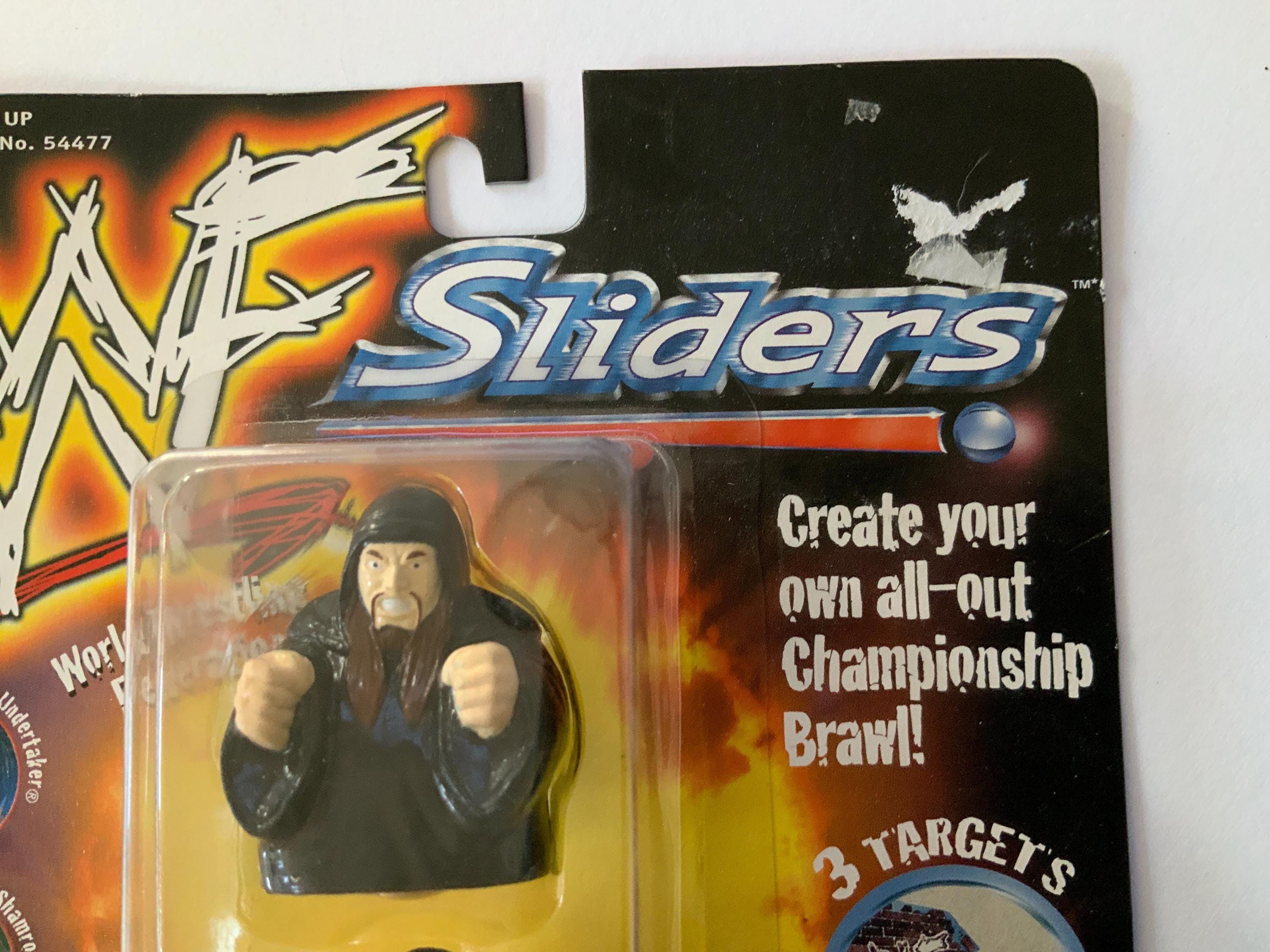 WWF Sliders Championship Brawl Ball Baring Rolling Toys