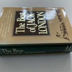 Jack London Signed The Best of Jack London by Russ Kingman White Fang Call of the Wild 25 Short Stories and others Illustrated vintage 1st
