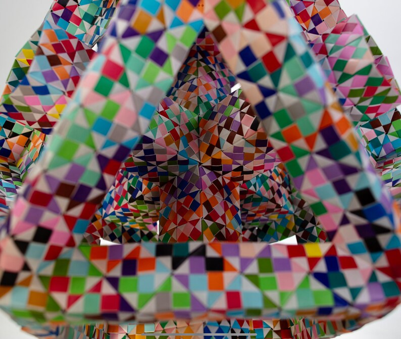 ART ORIGAMI Pyramid Cube Inversion Original Artwork Innovative No ...