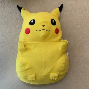 Deluxe 28" 1998 Giant Fat Pikachu kussen pluche knuffeldier kinderen speelgoed Pokemon vintage Pokemon kaarten WOTC Pokemon speelgoed jaren 1990 New York
