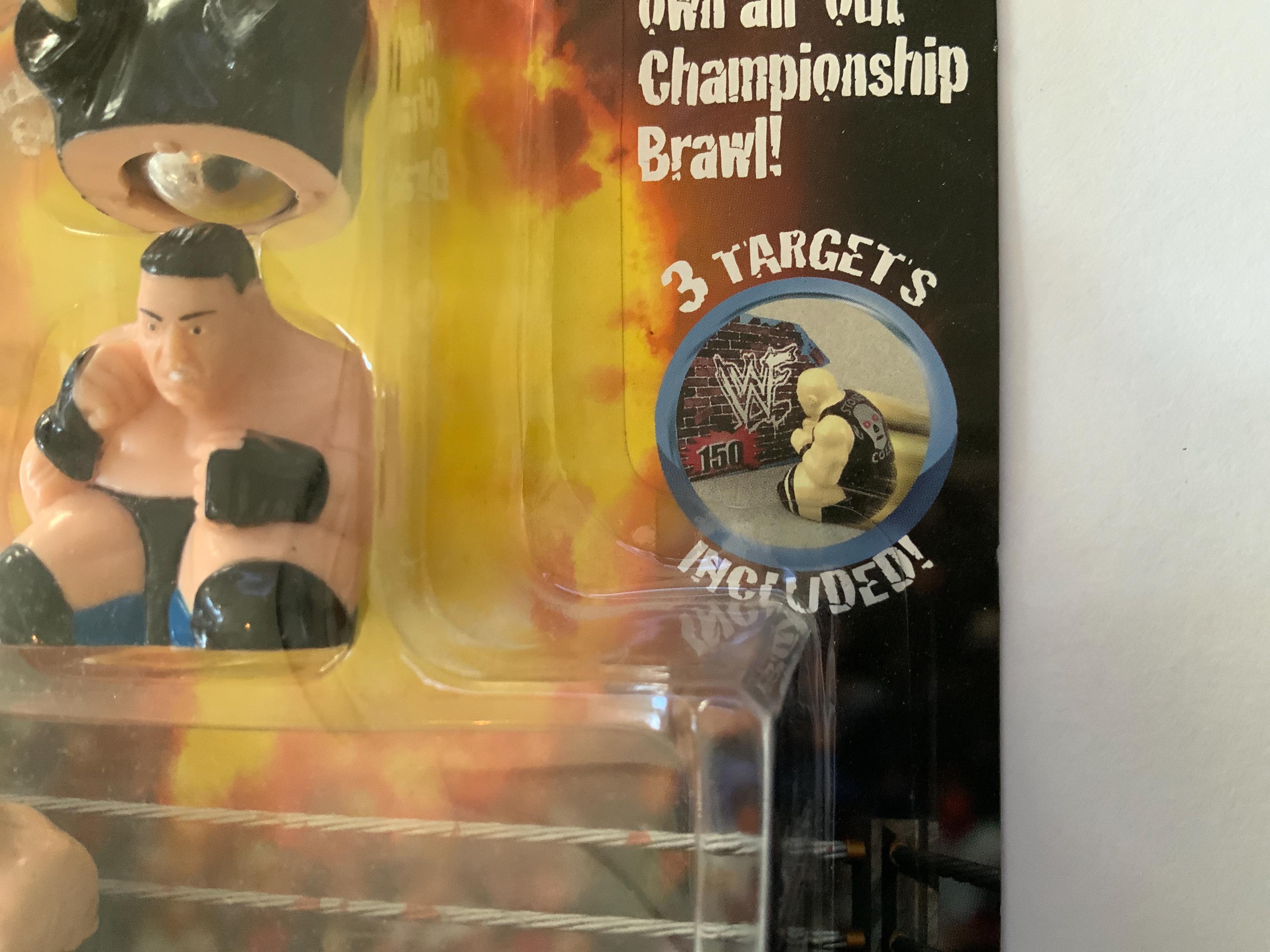 WWF Sliders Championship Brawl Ball Baring Rolling Toys