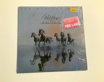 Gegen den Wind - Bob Seger und die Silver Bullet Band - guter Zustand Vintage Album Rock Schallplatten LP 12 ”VanceHoustonOrigami.com