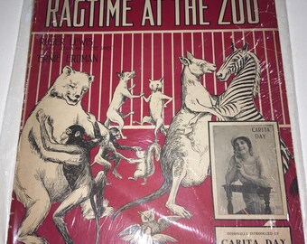 Rare Sheet Music Selection - Antique sheet music with great graphics