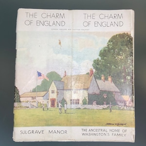 Années 1920 LMS Railway London Midland Scottish Railways Ancienne couverture souple Livre de visite Carte Guides de prix Itinéraires Emplacements British Railway Railroad