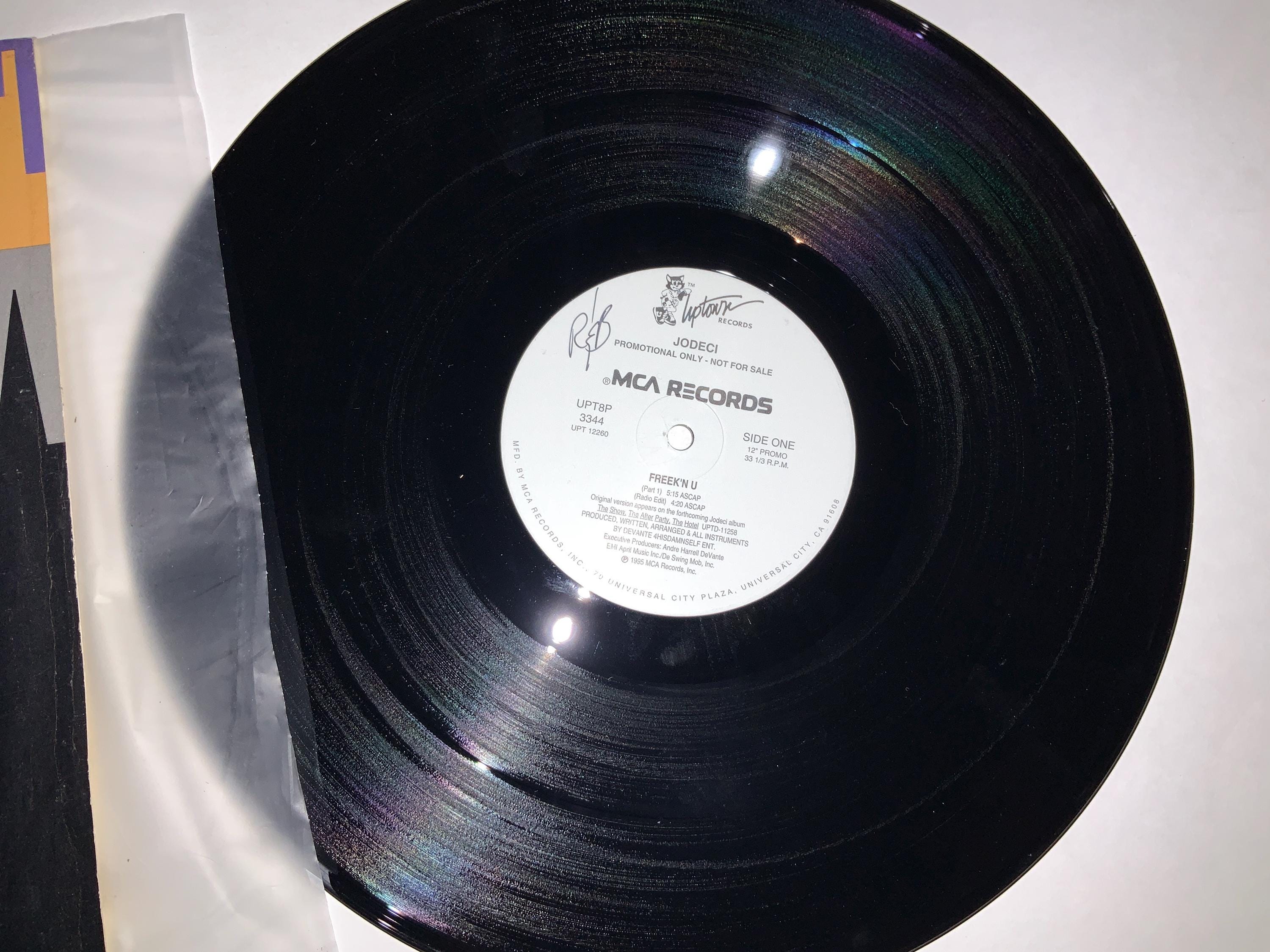 Freek'n You Jodeci Promo Promotional Record R&B Funk Soul Techno