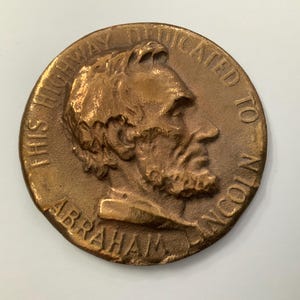 Lincoln medal - Etsy 日本