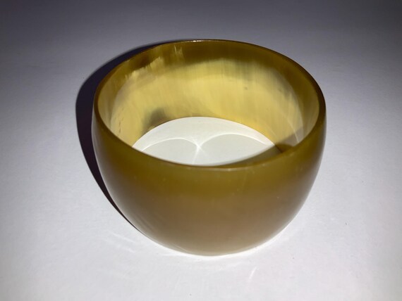 vintage butterscotch translucent bangle bracelet … - image 7
