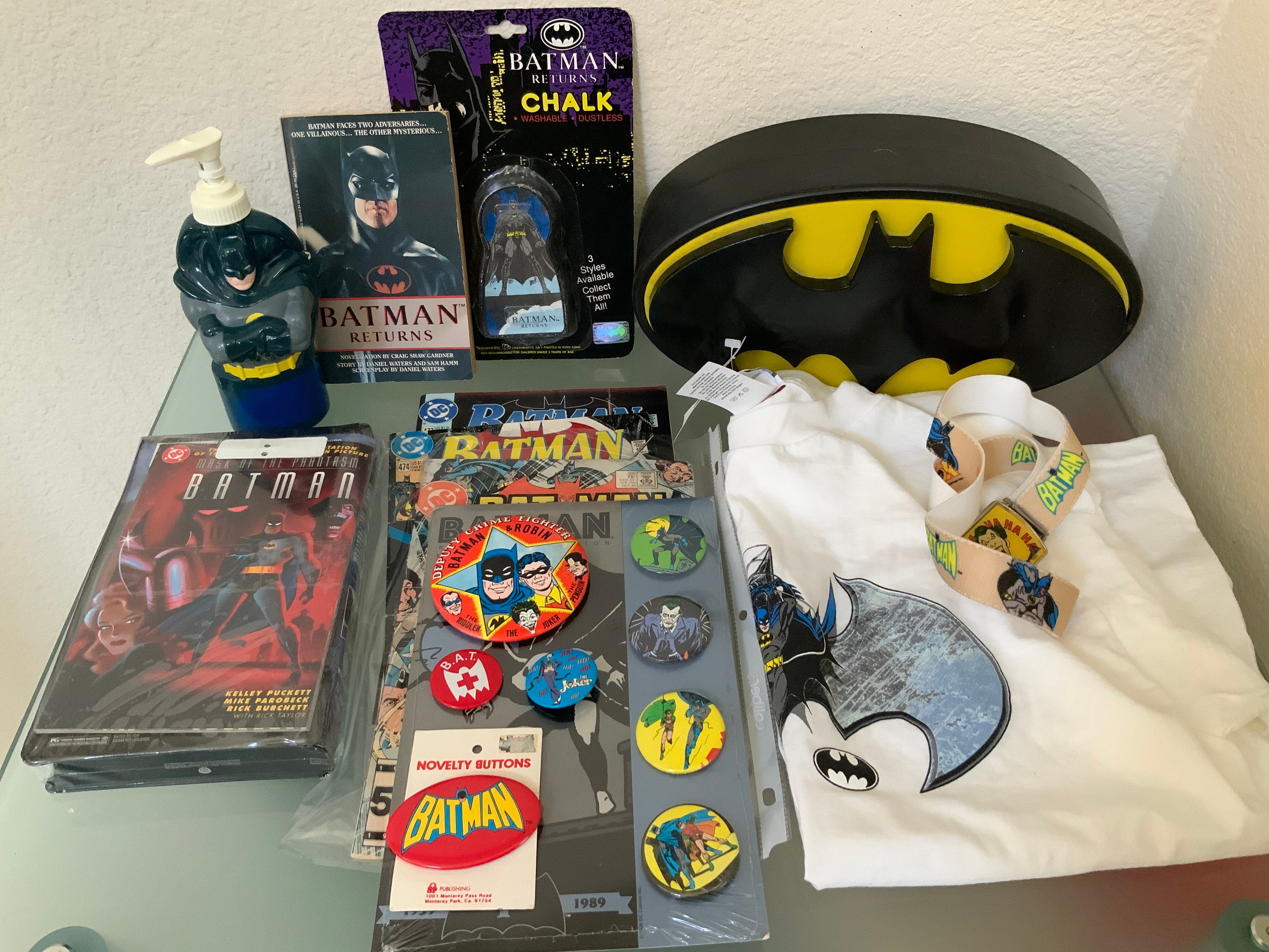 Lot of Cool Batman DC Comics Superhero Collection Lot 1960s