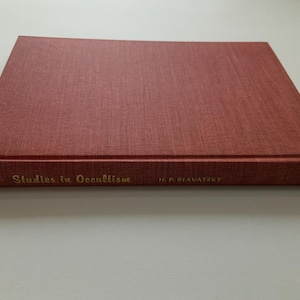 Studies in Occultism H P Blavatsky Occult Theosophy Theology New Age Lucifer Magic Mysticism Spiritualism HC Book exc condition 1940s