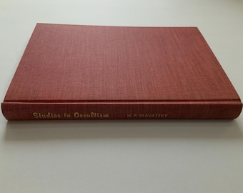 Studies in Occultism by H.P. Blavatsky: 1940s Theology Hardcover