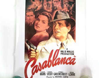 1970 Casablanca Movie Poster: Classic Film Wall Art