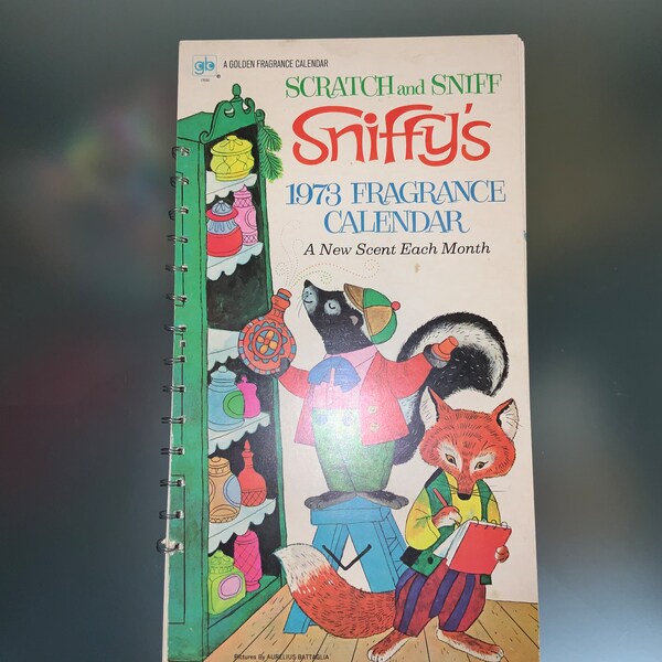 Scratch N Sniff Skunk - Etsy