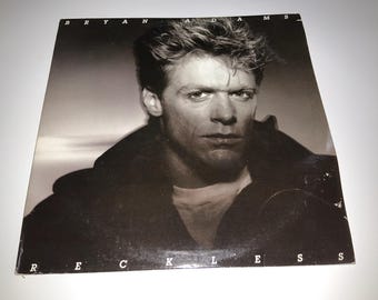 Vintage Bryan Adams Reckless Excellent LP Vinyl 12 Record Album