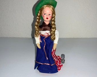 アンティークドイツ磁器ファゾルド＆シュタウフスイス子供用ピン