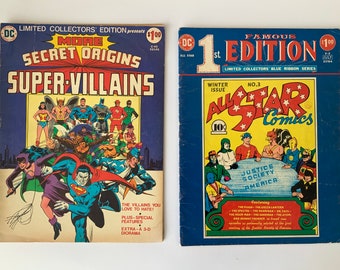 DC Comics 1975 Origins Super Villains Oversized Collector Edition