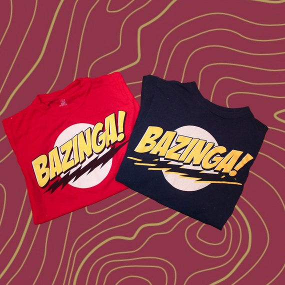 BAZINGA Big Bang Theory Tee Bundle