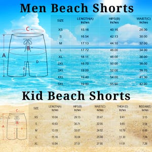 Custom Face Hawaiian Swim Trunks & Dog Bandana: Personalized Beach Shorts image 4