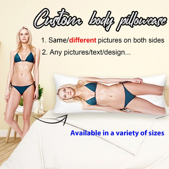 Custom Photo Body Pillowcase: Personalized Polyester Pillow Cover