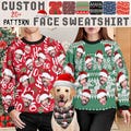 Custom Ugly Christmas Sweater, Face Crewneck Sweatshirt, Christmas Gift, Personalized Family Photo Sweater, Custom Face Hoodie, Funny Gift