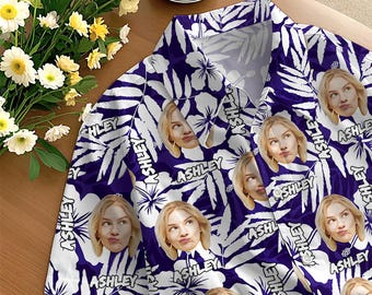 Custom Face Hawaiian Shirt: Personalized Tropical Vacation Shirt