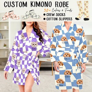 Cat Robes for Kids Etsy