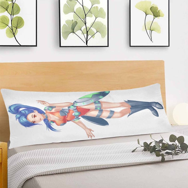 Custom Body Pillowcase, Personalized long body pillow, Custom Anime Body Pillow Case, Photo On Pillow Case, double side body pillow cover