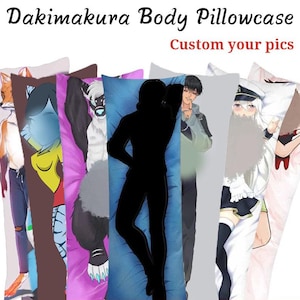 Custom Photo Body Pillowcase: Personalized Dakimakura Cover, Polyester