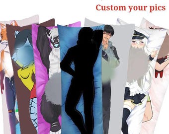 Custom Photo Body Pillowcase: Personalized Dakimakura Cover, Polyester