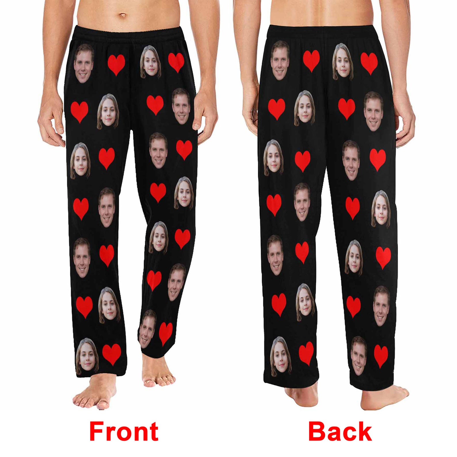 Personalized Pajama Pants With Pockets Custom Pajama Pants Etsy