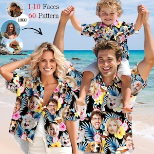 Custom Photo Hawaiian Shirt: Personalized Tropical Vacation Shirt