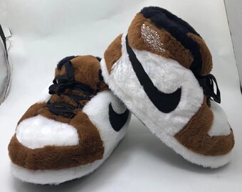 nike plush slippers