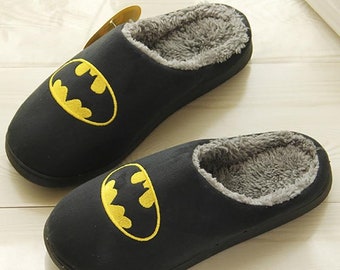 batman slippers mens