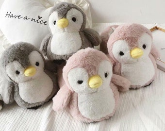 penguin slipper boots