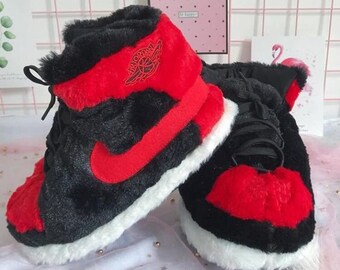 puffy jordan slippers