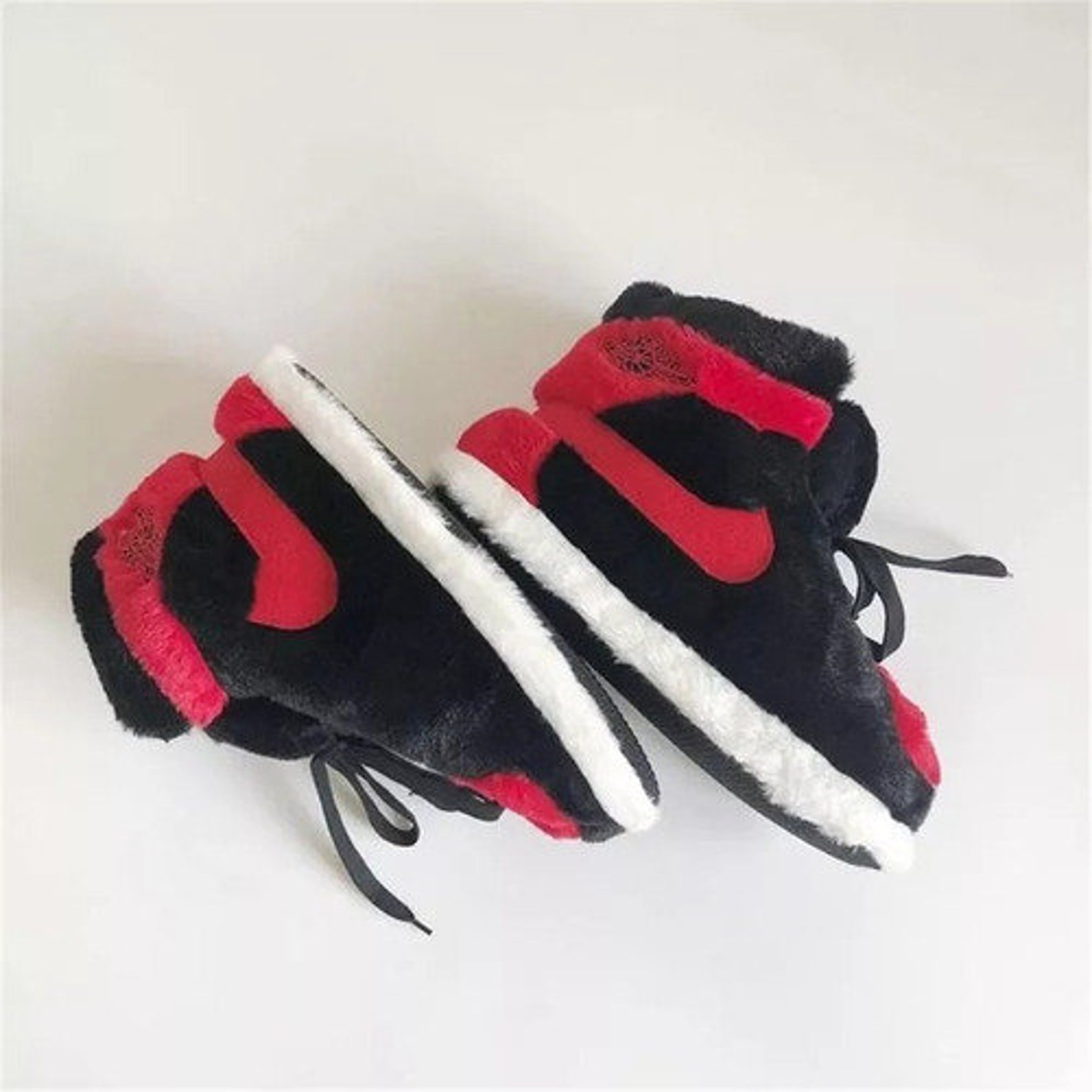 Nike Air Jordan Slippers 1 Retro Bred Banned Etsy
